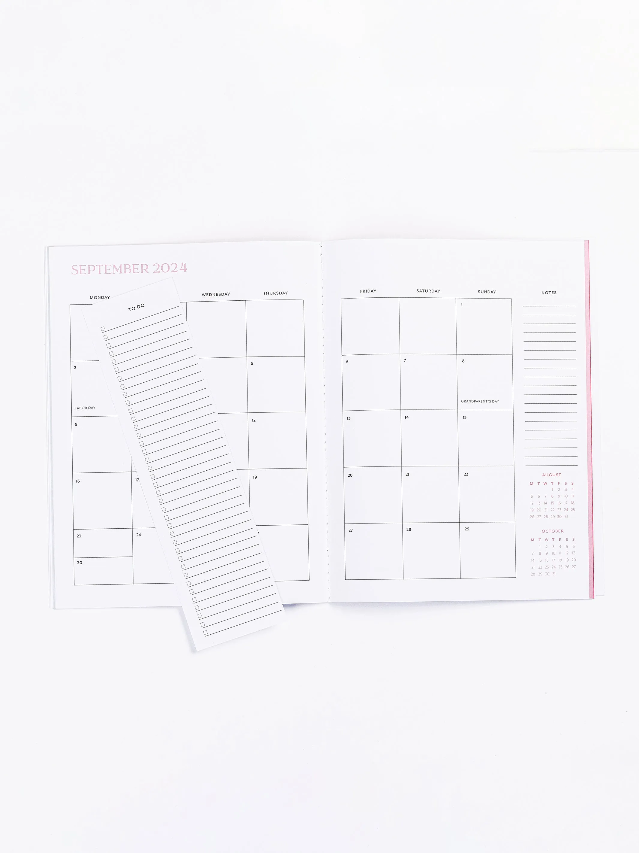 2024-25 Large Monthly Academic Planner | Drop By Drop
