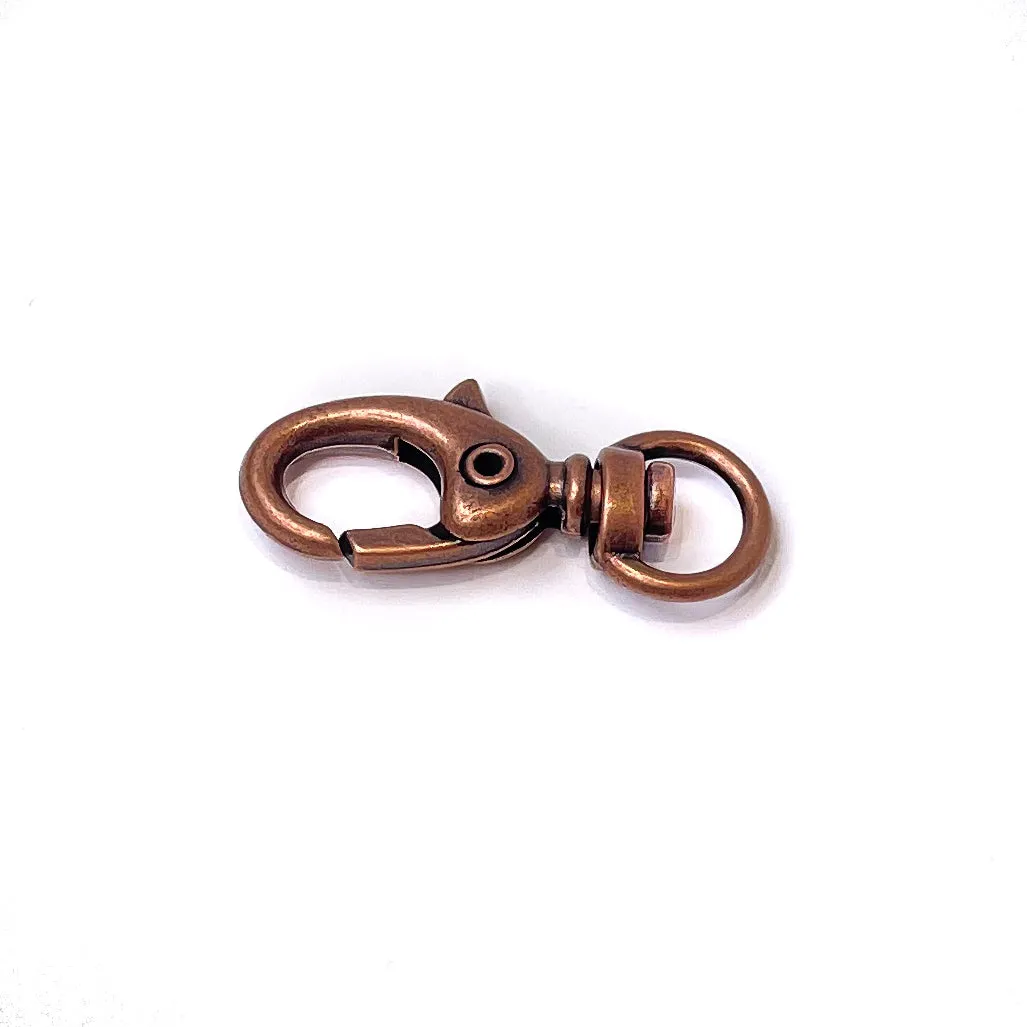 30mm x 15mm Base Metal Swivel Lobster Clasp - 1 pc.