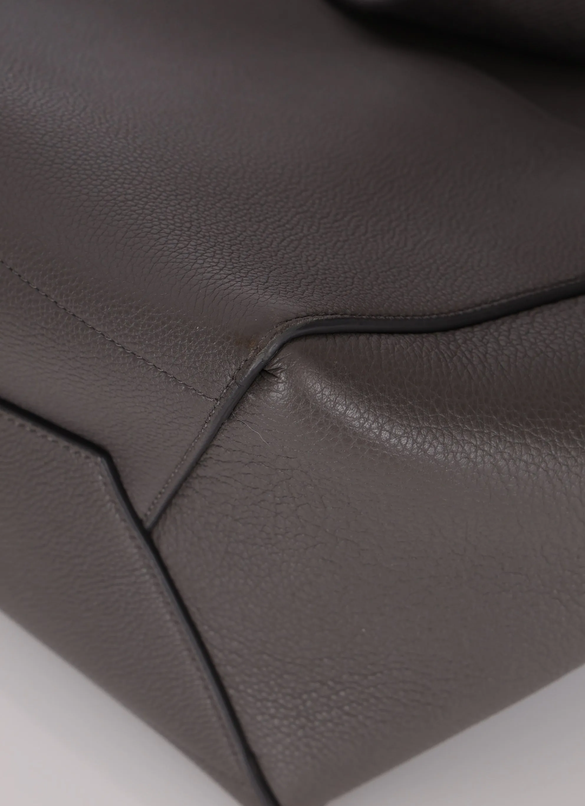 Celine Leather Medium Sangle Tote