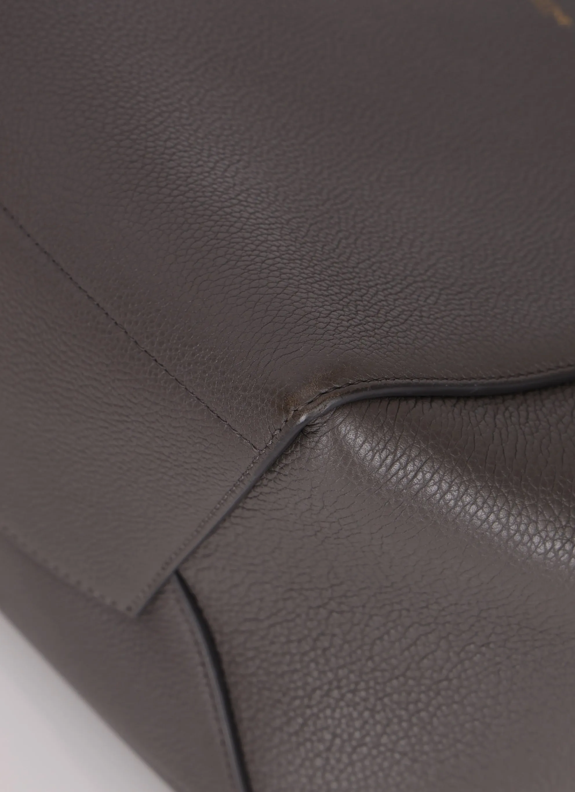 Celine Leather Medium Sangle Tote