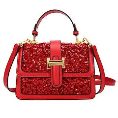 Fashion sequin crossbody small square bag AB2153