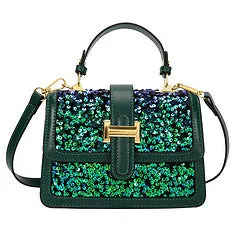 Fashion sequin crossbody small square bag AB2153