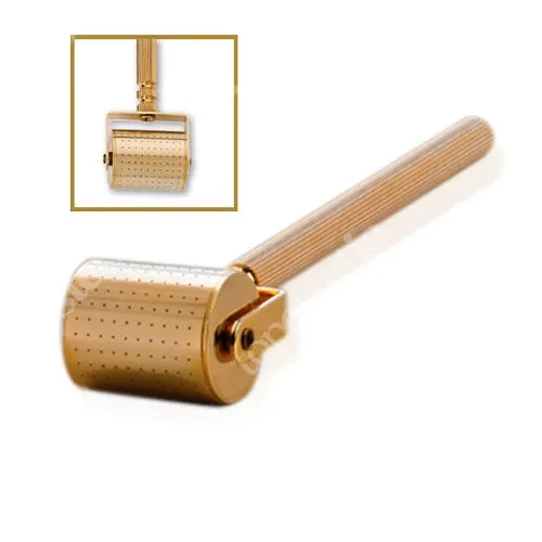 Gold Roll-Cit -- Gold Micro-Needling Roller ** For Face & Neck