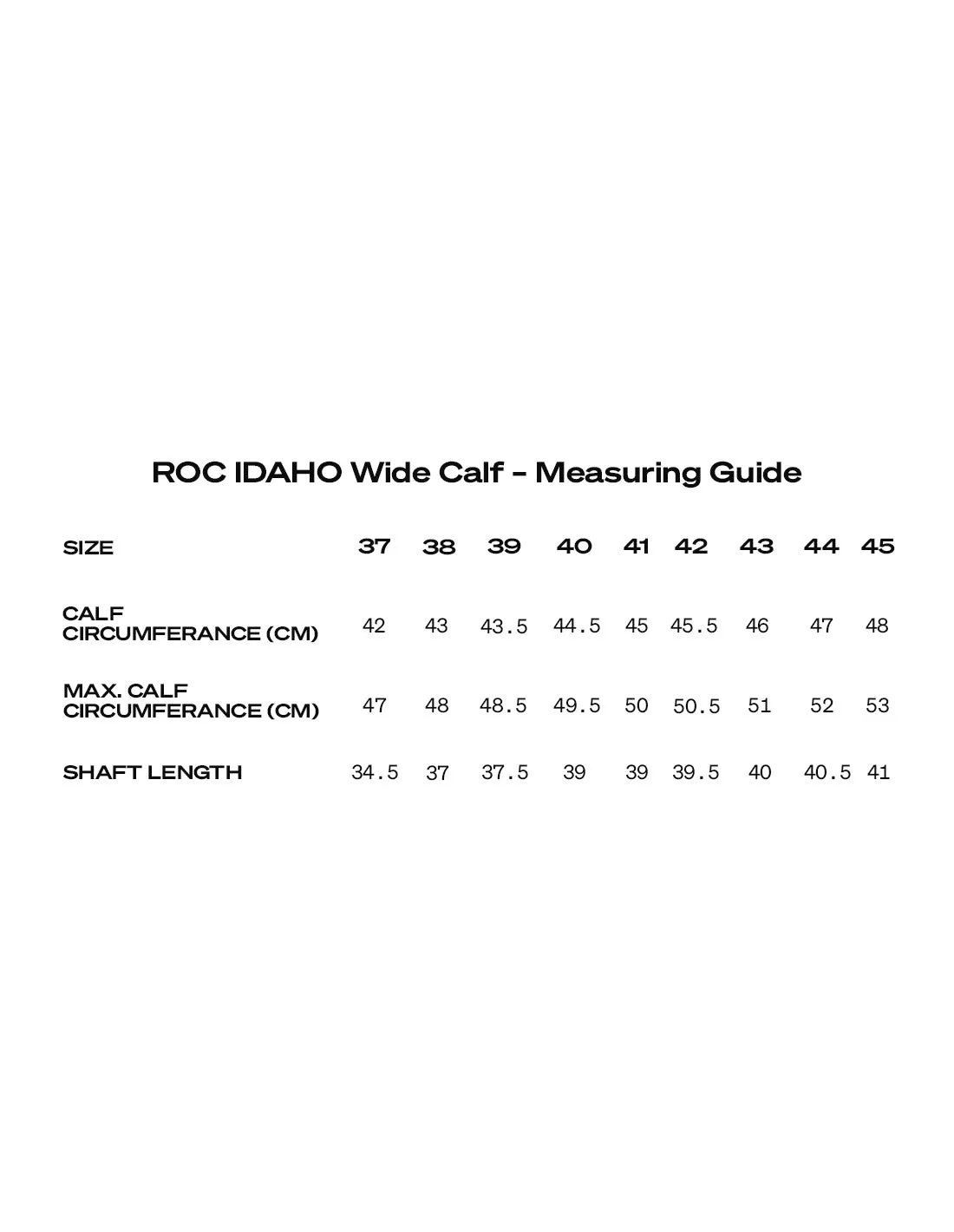 IDAHO WIDE CALF