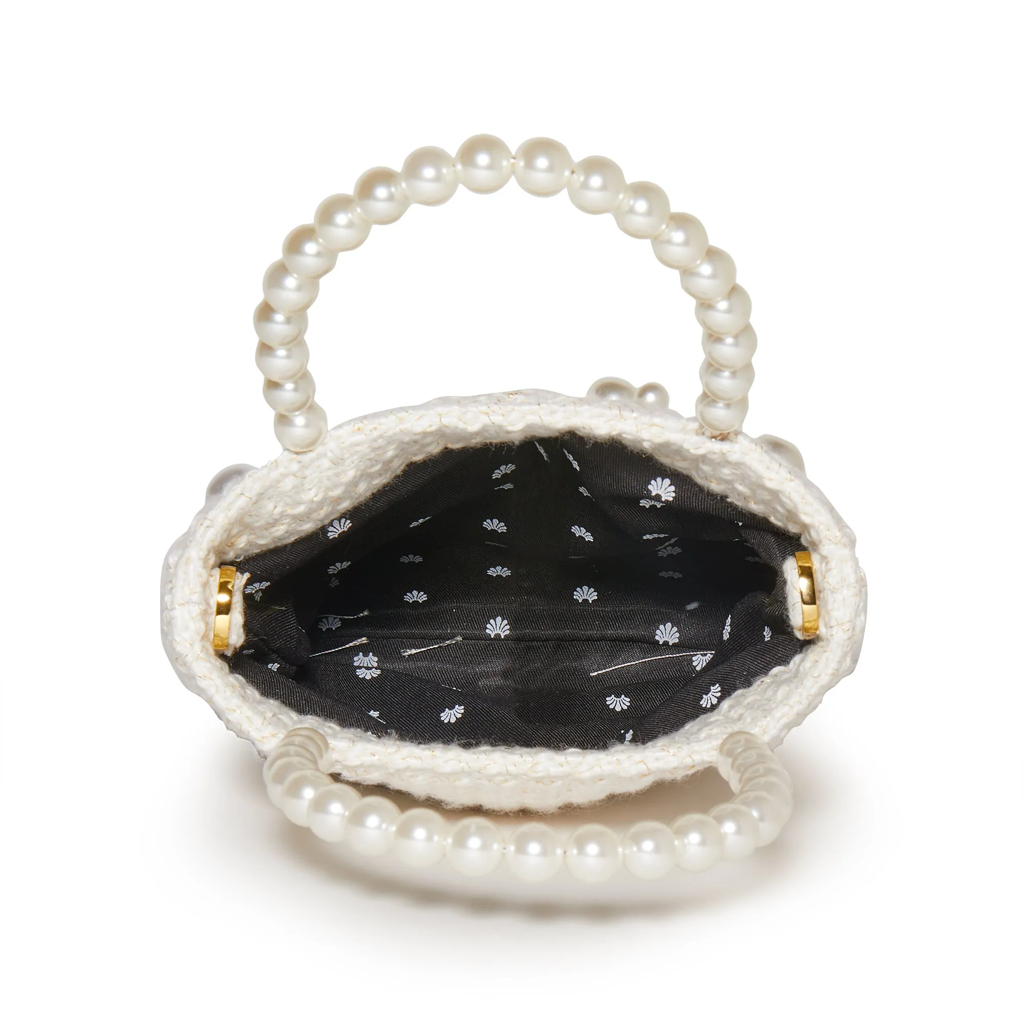 IVORY PALOMA PEARL TWEED CROSSBODY
