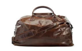 KOHLER OF KOHLER LEATHER WEEKEND BAG