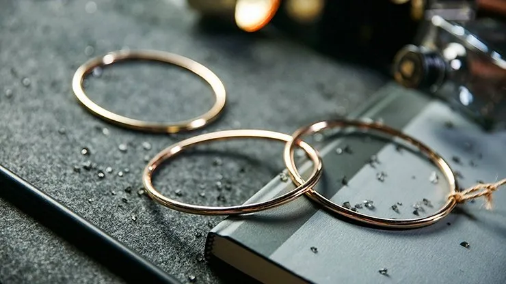 Linking Rings 4 Inch Gold by TCC