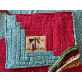 Needlemade Designs ~ Friendship Cottage Project Bag Market 2023