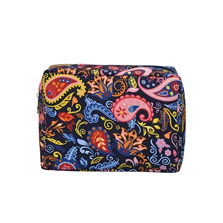 Paisley Whirl NGIL Large Cosmetic Travel Pouch