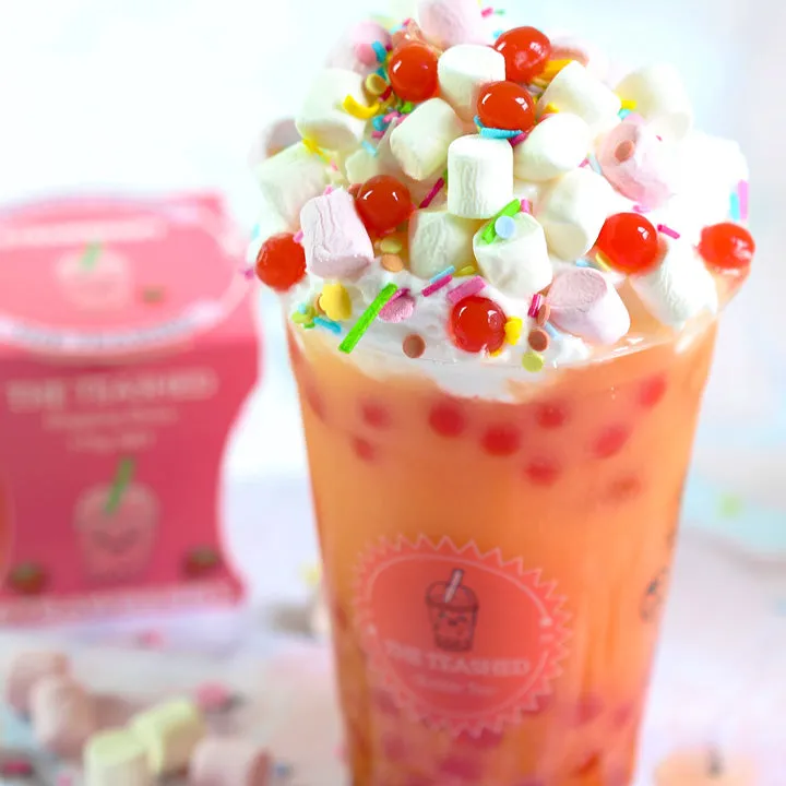 Popping Boba Set for Bubble Tea (Strawberry, Peach & Raspberry)