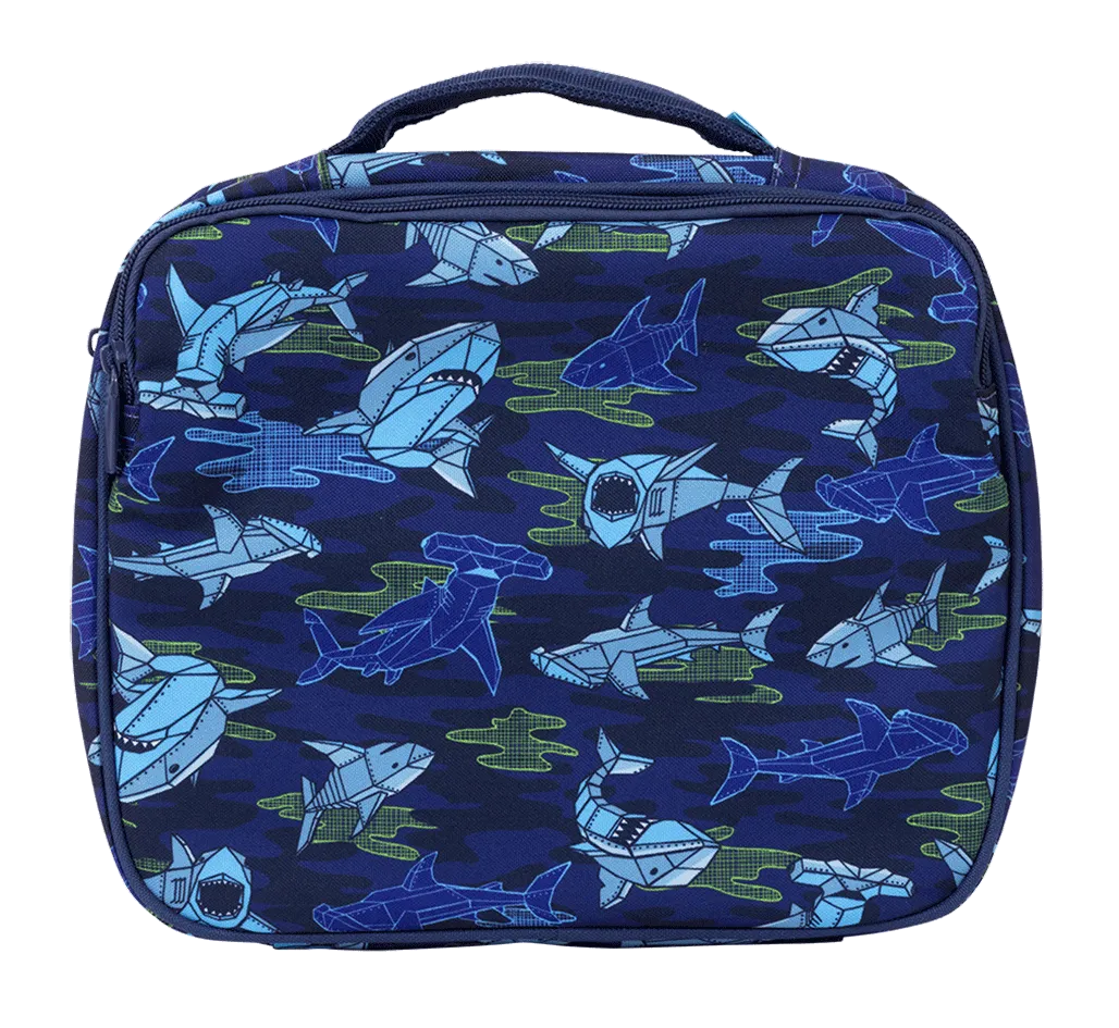 Spencil BIG Cooler Lunch Bag   Chill Pack - Robo Shark