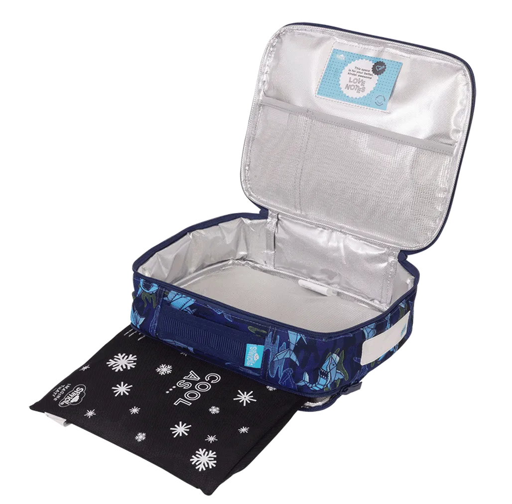 Spencil BIG Cooler Lunch Bag   Chill Pack - Robo Shark
