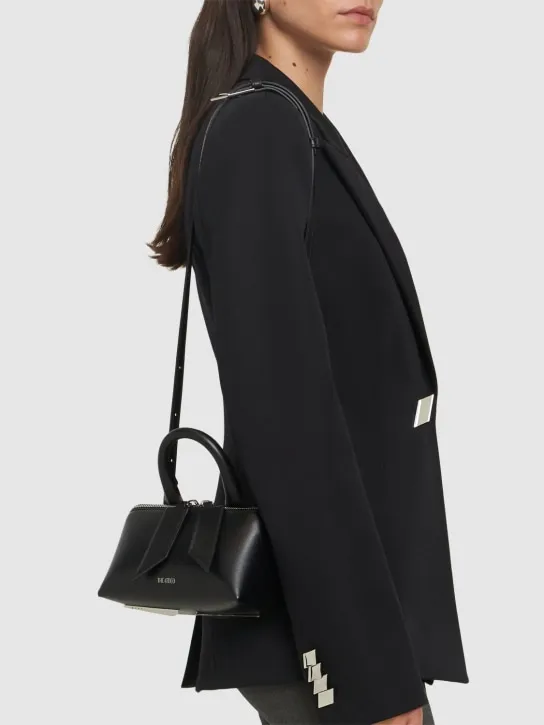 The Attico   Small Friday leather top handle bag 
